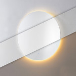 LED okrúhle zrkadlo 80 cm - 3 farby dotykový spínač ModernHome