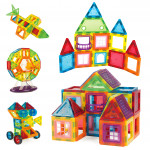 Magnetické stavebné bloky - 106 prvkov Magnetické stavebné bloky - 106 prvkov