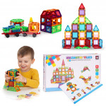 Magnetické stavebné bloky - 106 prvkov Magnetické stavebné bloky - 106 prvkov