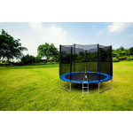 Trampolína s vonkajšou sieťou s priemerom 8 stôp 244-252 cm + rebrík
