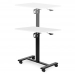 Mobilný písací stôl 70x48 cm - nastaviteľná výška 71,5-112 cm ModernHome Mobilný písací stôl 70x48 cm - nastaviteľná výška 71,5-112 cm ModernHome
