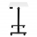 Mobilný písací stôl 70x48 cm - nastaviteľná výška 71,5-112 cm ModernHome Mobilný písací stôl 70x48 cm - nastaviteľná výška 71,5-112 cm ModernHome