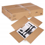 Mobilný písací stôl 70x48 cm - nastaviteľná výška 71,5-112 cm ModernHome Mobilný písací stôl 70x48 cm - nastaviteľná výška 71,5-112 cm ModernHome