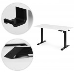 Elektrický písací stôl 140x70 cm - nastavenie výšky 76-121 cm ModernHome
