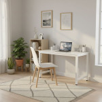 Školský počítačový stôl 120x60 cm biely ModernHome