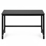 Písací stôl 120x60 cm čierny ModernHome