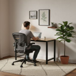 Písací stôl 120x60 cm svetlý dub ModernHome