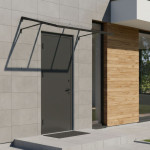 Prístrešok nad vchodové dvere 140x90 cm - UV ochrana MultiGarden