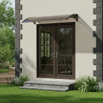 Strieška na dvere 150x100 cm kryt striešky polykarbonát MultiGarden