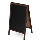 83x50 cm obojstranná tabuľa ModernHome stolička reklamný stojan 83x50 cm obojstranná tabuľa ModernHome stolička reklamný stojan