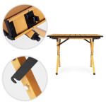 Turistický skladací stôl 60x60 cm - s taškou MultiGarden