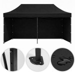 Automatický samoskladací stan 3x6 m - čierny MultiGarden