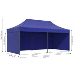 Automatický samorozkladací stan 3x6m - modrý MultiGarden