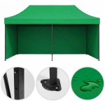 Automatický samorozkladací stan 3x6m - zelený MultiGarden