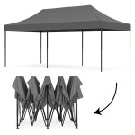 Automatický samoskladací stan 3x6m - sivý MultiGarden