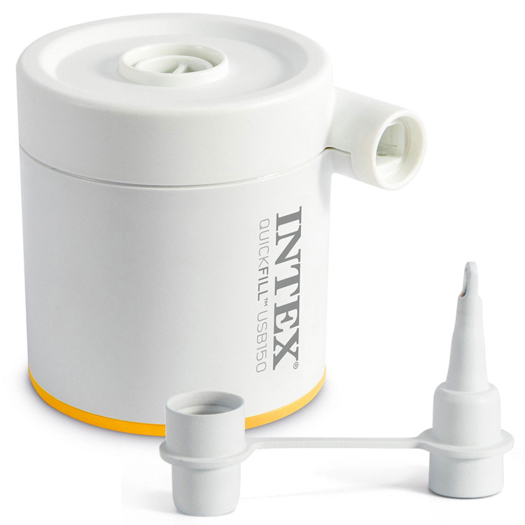 Elektrická pumpa Quick-Fill s napájaním USB-A 5V/2A 2 koncovky INTEX 66616