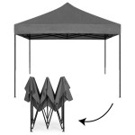 Automatický samoskladací stan 3x3m - sivý MultiGarden