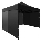 Záhradný samoskladací stan 3x3m - čierny MultiGarden