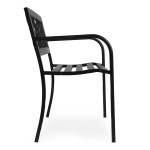 Záhradná lavička s ozdobným operadlom 120x50 cm MultiGarden