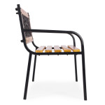 Drevená záhradná lavička s ažurovým operadlom 118x52 cm MultiGarden