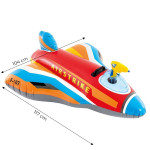 Nafukovacia stíhačka pre deti s vodným delom INTEX 57531