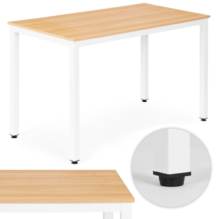 Jedálenský stôl pre 4-5 osôb - 120x60 cm svetlý dub ModernHome