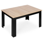 Jedálenský stôl pre 4 osoby 120x80 cm - dub sonoma ModernHome