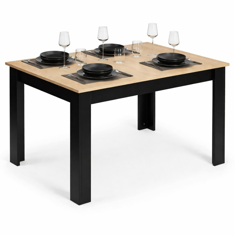 Jedálenský stôl pre 4 osoby 120x80 cm - dub sonoma ModernHome