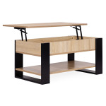 Konferenčný stolík so zdvíhacou doskou 90 cm - ModernHome