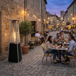 Plynový ohrievač 180 cm ohrievač 11,5 kW pre záhradné terasy MultiGarden