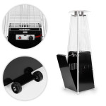 Plynový ohrievač 180 cm ohrievač 11,5 kW pre záhradné terasy MultiGarden