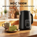 Inteligentná bezdrôtová rýchlovarná kanvica – 1,7l čierna