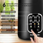 Inteligentná bezdrôtová rýchlovarná kanvica – 1,7l čierna