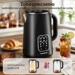 Inteligentná bezdrôtová rýchlovarná kanvica – 1,7l čierna