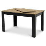 Jedálenský stôl 120-160x80 cm – dubový drevený