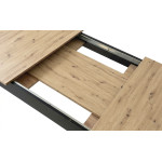 Jedálenský stôl 120-160x80 cm – dubový drevený