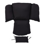 Závesné hojdacie kreslo do 120 kg - čierne MultiGarden