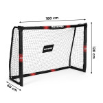 Futbalová bránka so sieťou 180x120x60 cm MOVEPRO