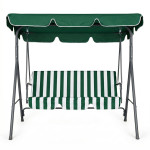 Záhradná hojdačka 3-miestna - pásikavá MultiGarden