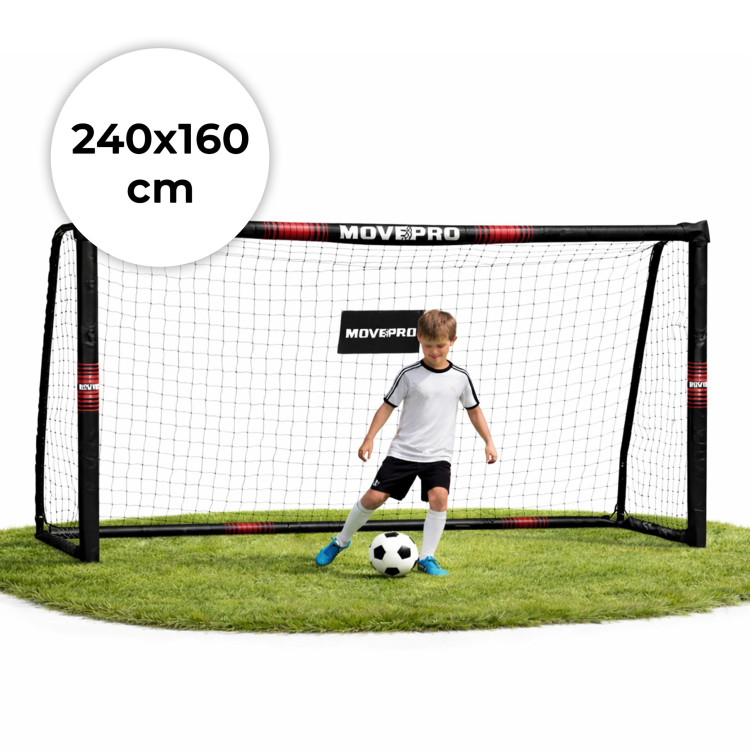Futbalová bránka so sieťou 240x160x85 cm MOVEPRO