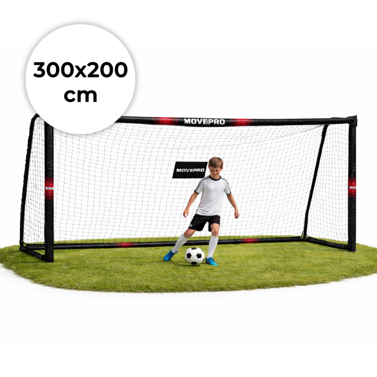 Futbalová bránka so sieťou 300x200x120 cm MOVEPRO