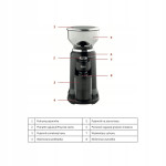 Elektrický mlynček na kávu - 25 úrovní WEBBER CG6 180W