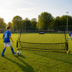 Obojstranný futbalový trenažér na tréning streľby 220x120 cm MOVEPRO