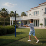 Speedball turnball tenis na lane sada 2 rakiet loptička post MOVEPRO