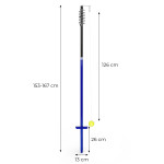 Speedball turnball tenis na lane sada 2 rakiet loptička post MOVEPRO