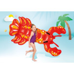 Nafukovací plavecký matrac s držadlami homár 213x137 cm hračka INTEX 57528