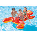 Nafukovací plavecký matrac s držadlami homár 213x137 cm hračka INTEX 57528