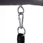 Detská záhradná hojdačka Čapie hniezdo 100 cm oceľový rám ECOTOYS