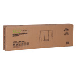 Detská záhradná hojdačka Čapie hniezdo 100 cm oceľový rám ECOTOYS