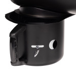 Záhradný gril na drevené uhlie s vekom teplomerom popolník sklopné police MultiGarden